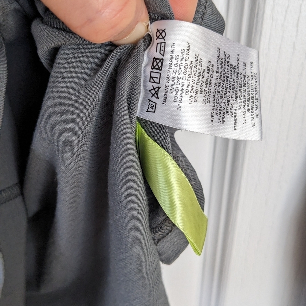 Icebreaker 200 Merino quater zip pull base layer grey Medium R - Picture 6 of 8